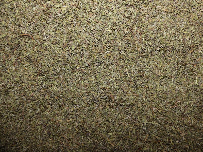 Thym feuille vrac 100g Thymus vulgaris tisane plante sèche