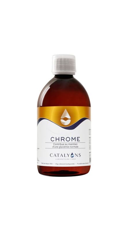 chrome 500 ml oligo element liquide ionise complement naturel metabolisme