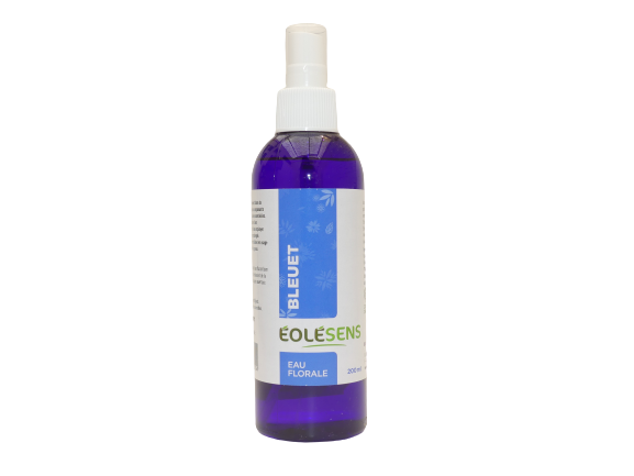 Eau florale de Bleuet Bio 200 ml Éolésens Eau florale de Bleuet Bio Éolésens 200 ml certifiée Agriculture Biologique