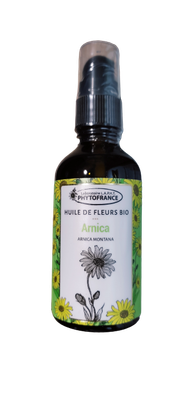huile arnica bio 50 ml arnica montana huile fleurs massage naturel cosmetique bio