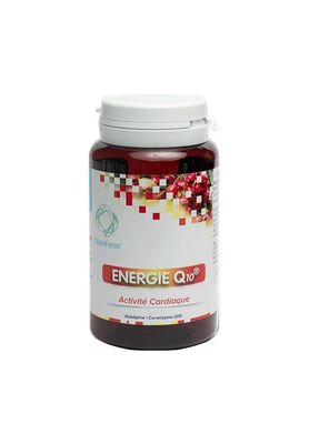 Énergie Q10 60 gélules Distriform aubépine Crataegus laevigata flavonoïdes coenzyme Q10 Herboristerie Cousin-Wiame Wattrelos.