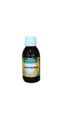 Plein Poumons 125 ml Bio plein poumons 125 ml bio complexe plantes thym eucalyptus pin extrait liquide phytofrance
