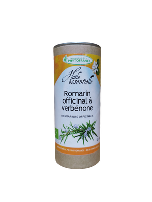 huile essentielle romarin à verbénone bio rosmarinus officinalis 10 ml herberie cousin wiame