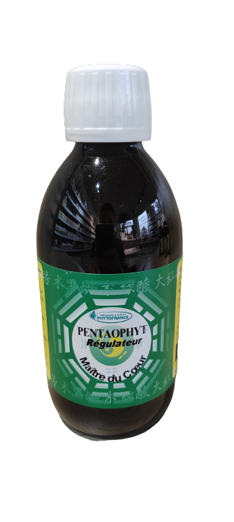 Regulateur maitre du coeur 250 ml bio Pentaophyt noisetier ginseng kola lavande Herboristerie Cousin Wiame Wattrelos.