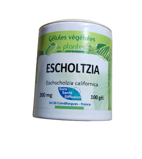 eschscholzia 100 gelules pavot californie poudre micronisee plante entiere naturel