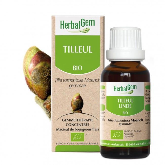 tilleul herbalgem 30 ml bourgeons tilia tomentosa gemmotherapie herboristerie cousin wiame wattrelos.