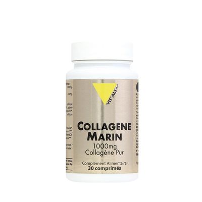 collagene marin 30 comprimes vitall plus vitamine c peptides bioactifs