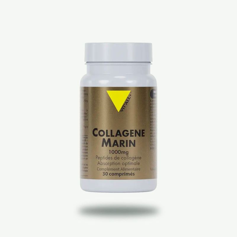 Collagène Marin 1000 mg – 30 comprimés Collagène Marin Naticol® 1000 mg Vit’All+ avec vitamine C – 30 comprimés
