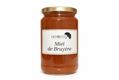 miel de bruyere 375 g calluna vulgaris miel fonce intense france