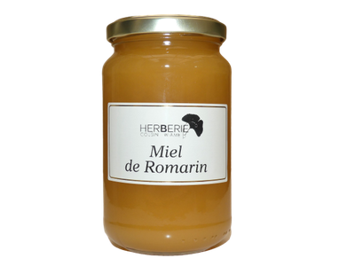 miel romarin 500 g rosmarinus officinalis miel monofloral doux floral vegetal cremeux espagne