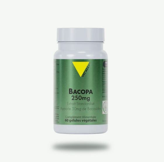 Bacopa 250 mg 60 gélules bacopa 250 mg 60 gelules bacopa monnieri vitall plus