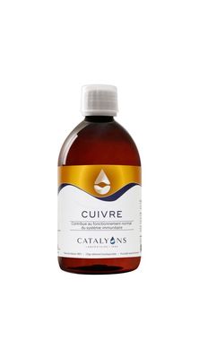 cuivre 500 ml oligo element liquide ionise complement naturel cuivre citrate