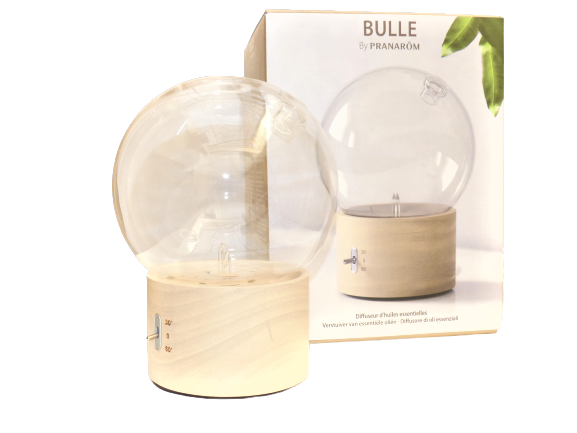 diffuseur bulle nebulisation huiles essentielles bois verre herberie cousin wiame