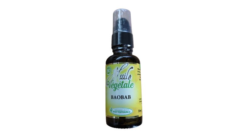 huile vegetale baobab bio 30 ml adansonia digitata soin peau nourrissant naturel