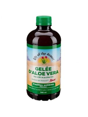 gelee aloe vera 946 ml aloe barbadensis aloesorb complement alimentaire jus epais grand format bio
