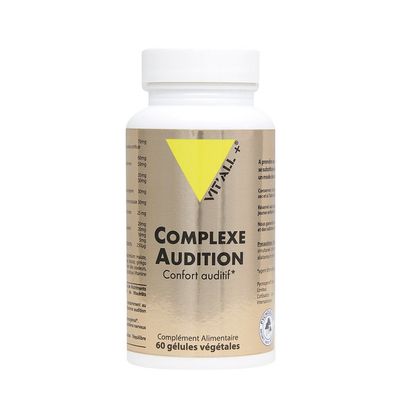 Complexe Audition 60 gélules complexe audition 60 gelules ginkgo pycnogenol ubiquinol vitamines b zinc