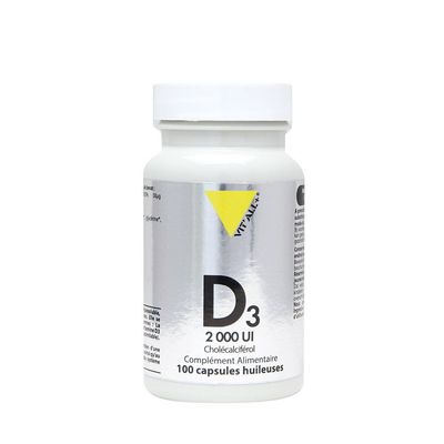 D3 2000 UI 100 capsules vitamine d3 2000 ui 100 capsules cholécalciférol complement alimentaire