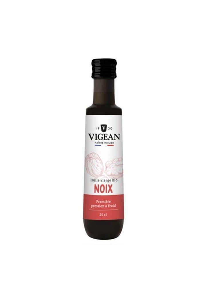 Huile de Noix 25 cl Bio huile vierge bio noix Vigean 25 cl premiere pression froid riche omega 3 vegan raw food