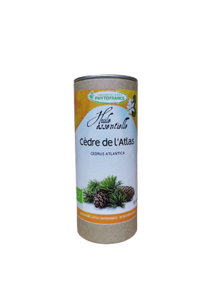 cèdre de l atlas bio 10 ml huile essentielle cedrus atlantica boisée massage diffusion