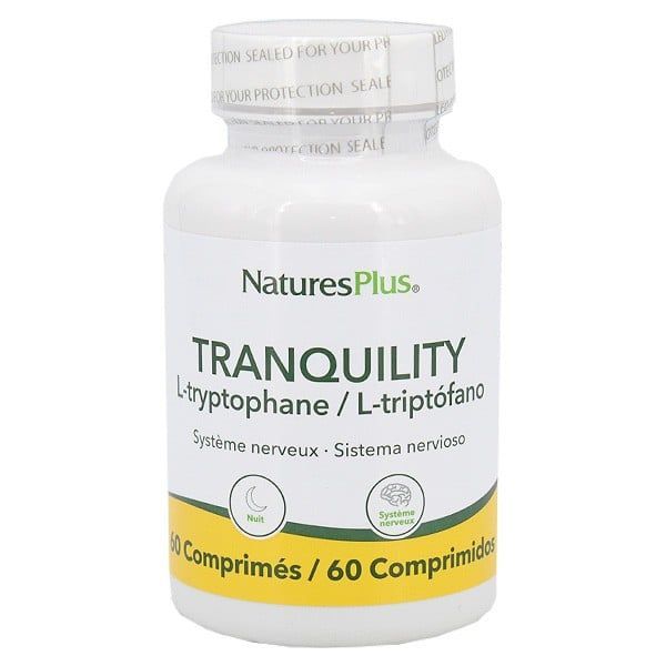 tranquility 60 comprimés magnésium valériane camomille tryptophane complément alimentaire soir routine calme