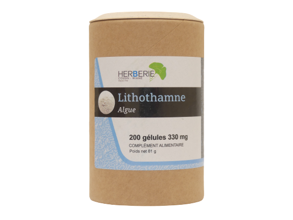 lithothamne 200 gelules lithothamnium calcareum calcium magnesium complement naturel