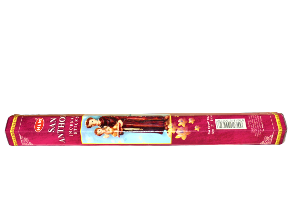 Encens Saint Antoine 20 bâtonnets encens parfum doux ambiance apaisante méditation intérieur