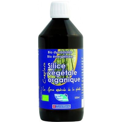 Silice végétale organique 500 ml Bio silice vegetale organique bio 500 ml herberie cousin wiame