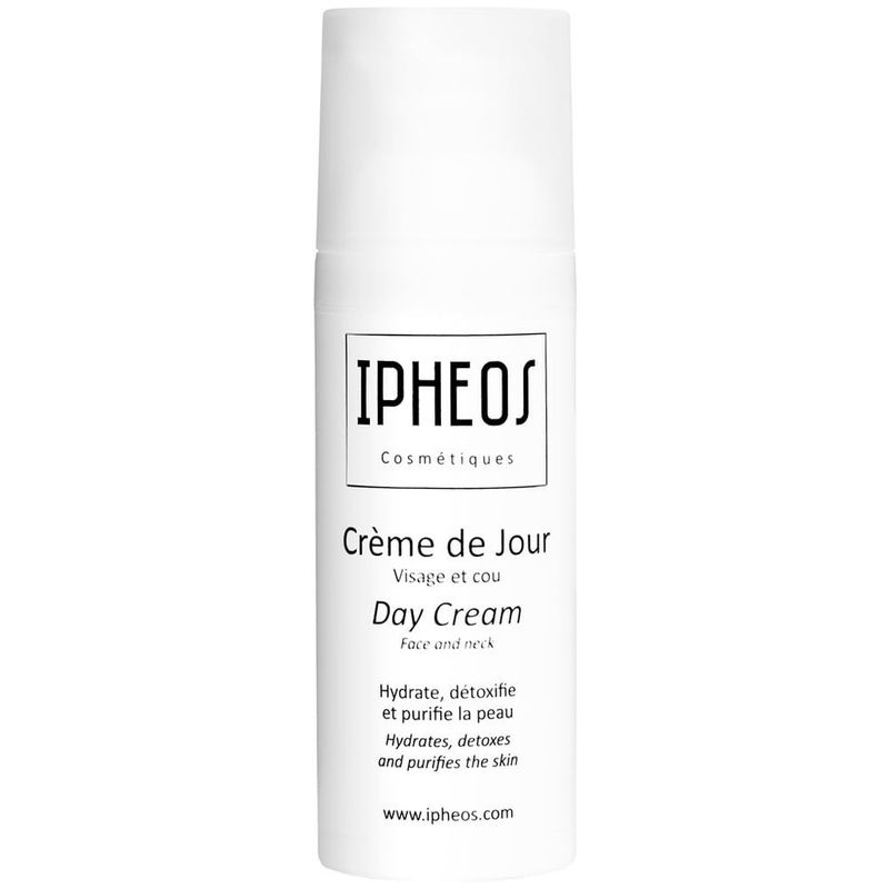 Crème de Jour 50 ml soin visage nénuphar jaune bambou huile de soja hydratant léger peau mixte cosmétique naturel