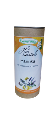 manuka 5 ml leptospermum scoparium huile essentielle nouvelle zelande distillation rameaux