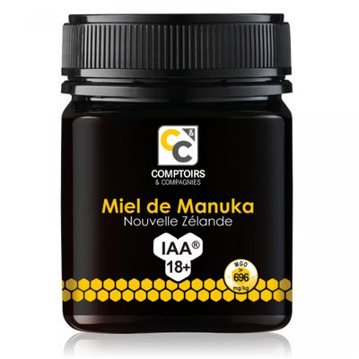 miel de manuka nouvelle zelande iaa 18 250 g miel actif mgo 696 premium