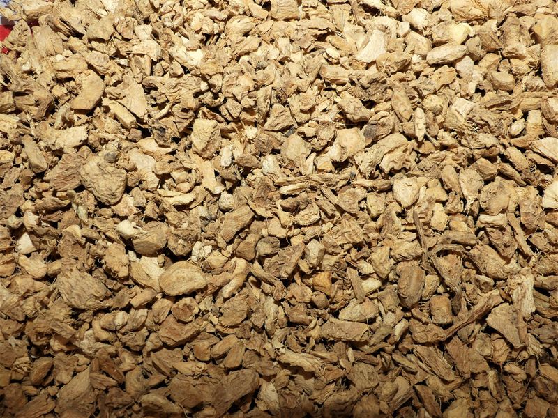 Gingembre racine vrac 100g Zingiber officinale tisane plante sèche