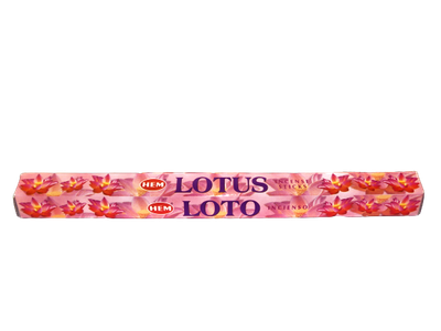 Encens Lotus 20 bâtonnets encens parfum floral méditation relaxation intérieur