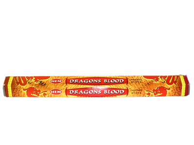 Encens Sang de Dragon 20 bâtonnets encens parfum résineux intense ambiance méditation intérieur