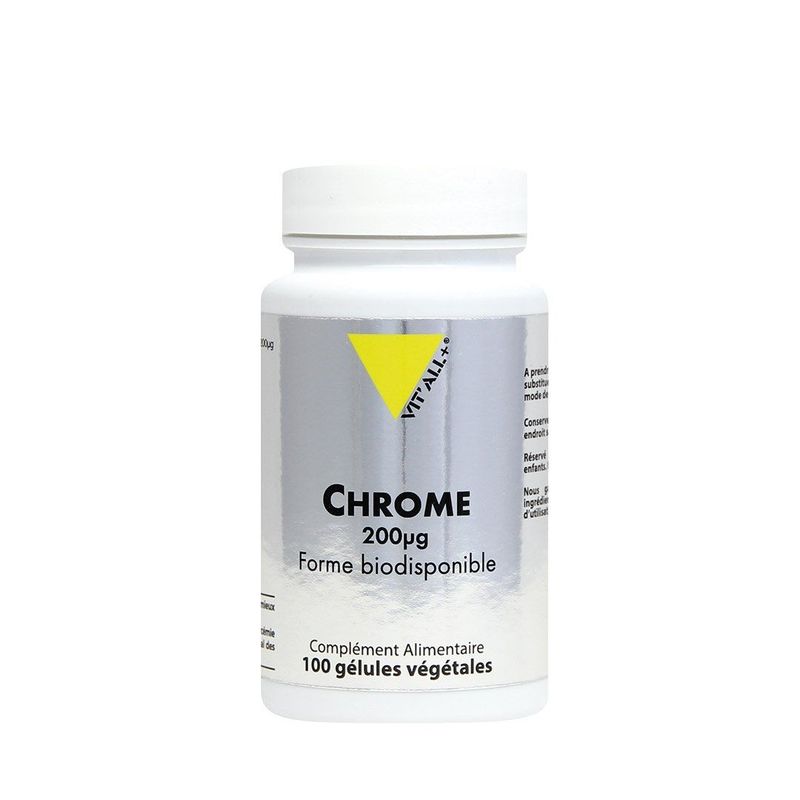 chrome picolinate 60 gelules complement alimentaire vegetal
