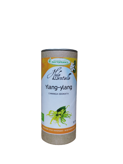 Ylang-Ylang 10 ml Bio huile essentielle ylang ylang bio 10 ml cananga odorata herberie cousin wiame