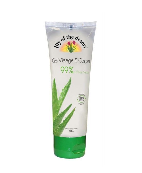 gel aloe vera 99% visage corps 120 ml aloe barbadensis hydratant bio texture fluide non grasse