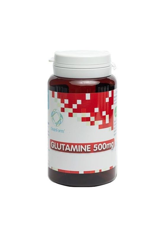 Glutamine 500 mg 100 gélules Glutamine 500 mg 100 gélules L Glutamine origine végétale Distriform Herboristerie Cousin-Wiame Wattrelos.