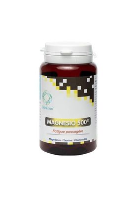 Magnesio 500 60 gelules magnesium bisglycinate taurine vitamine B6 Distriform Herboristerie Cousin-Wiame Wattrelos.