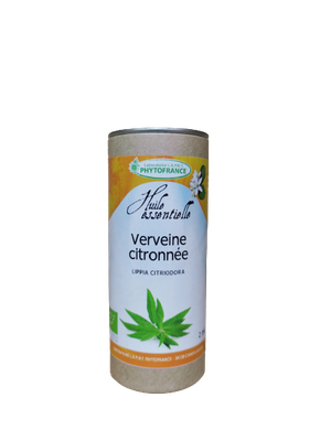 Verveine citronnée 2 ml Bio huile essentielle verveine citronnee bio 2 ml lippia citriodora herberie cousin wiame