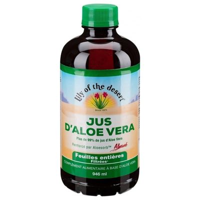 jus aloe vera 946 ml aloe barbadensis aloesorb boisson naturelle extraction a froid polysaccharides