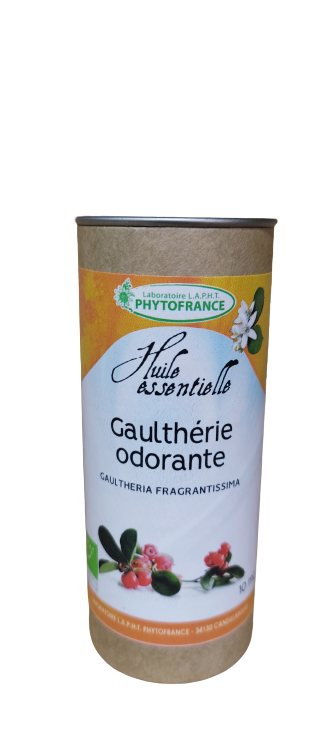 huile essentielle gaultherie odorante 10 ml gaultheria fragrantissima bio massage naturel