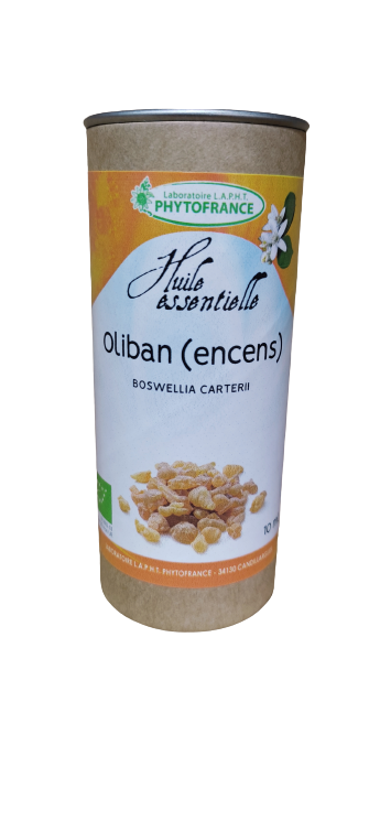 oliban 10 ml huile essentielle boswellia carterii encens résine parfum balsamique