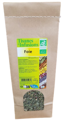 tisane foie bio 130 g herberie cousin wiame
