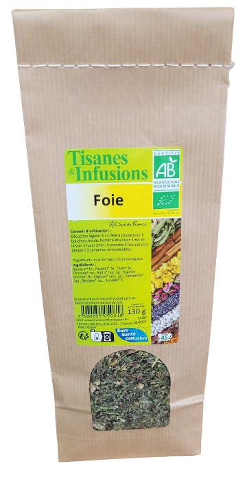 tisane foie bio 130 g herberie cousin wiame
