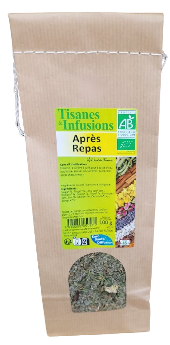 Tisane Après Repas - Certifiée Bio Tisane Après Repas Bio