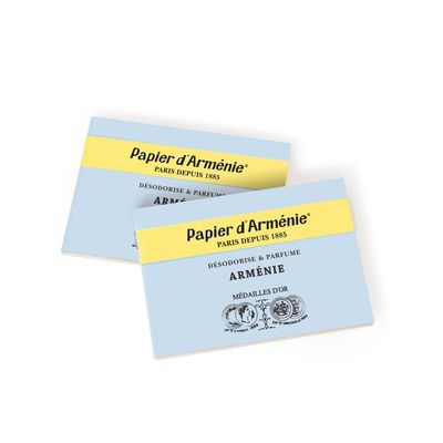 papier armenie carnet armenie parfum interieur myrrhe lavande cedre desodorisant naturel france
