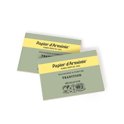 papier armenie tradition carnet parfum interieur benjoin vanille balsamique desodorisant naturel france