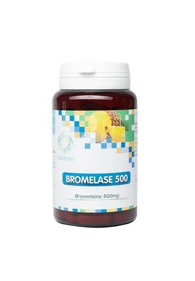 Bromelase 500 bromelaine ananas 100 gelules 2000 GDU Herboristerie Cousin-Wiame Wattrelos.