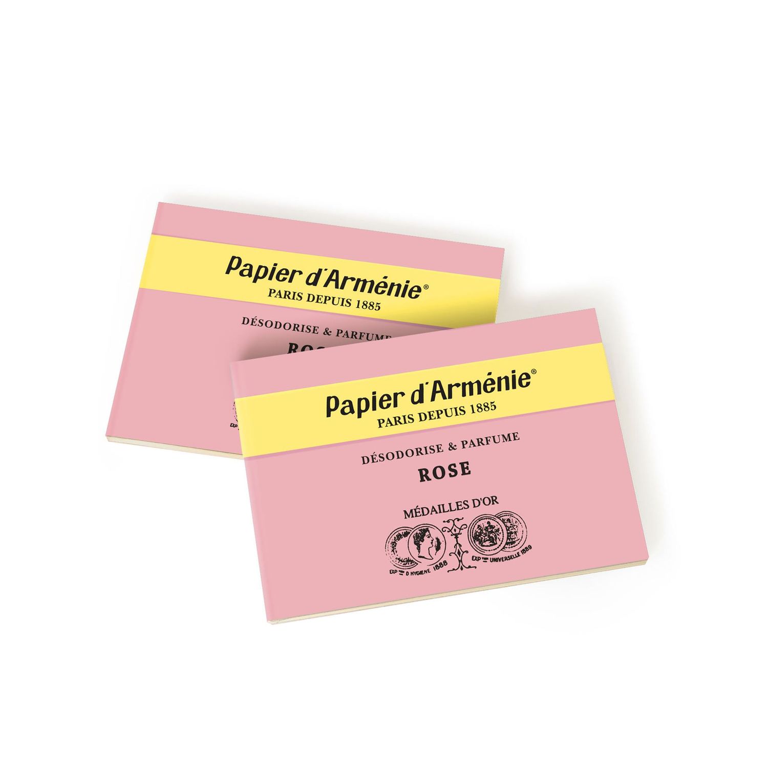 papier armenie rose carnet parfum interieur floral rose orient desodorisant naturel france