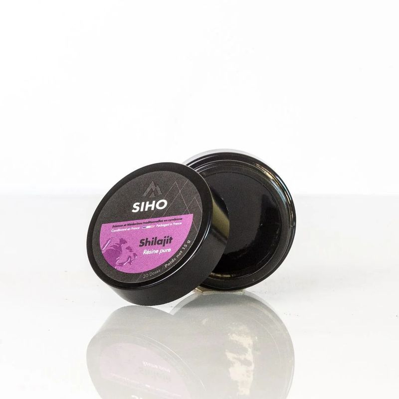 Shilajit Résine 30 g complément alimentaire résine pure riche en acide fulvique fabriqué en France